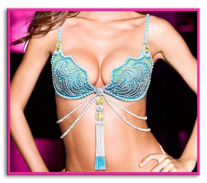 Miranda Kerr and Victoria s Secret 2011 Fantasy Treasure Bra Sun